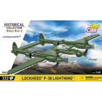 Produktbild för XXX_Cobi Blocks (Cobi) Lockheed P-38 Lightning 332 Cobi Bloc...