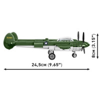 Produktbild för XXX_Cobi Blocks (Cobi) Lockheed P-38 Lightning 332 Cobi Bloc...