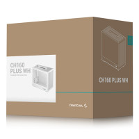 Produktbild för DeepCool CH160 PLUS WH - Micro-ATX - micro ATX
