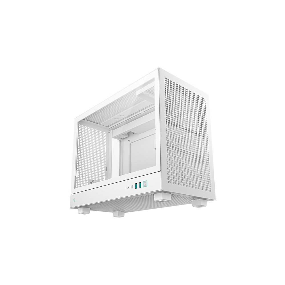 Produktbild för DeepCool CH160 PLUS WH - Micro-ATX - micro ATX