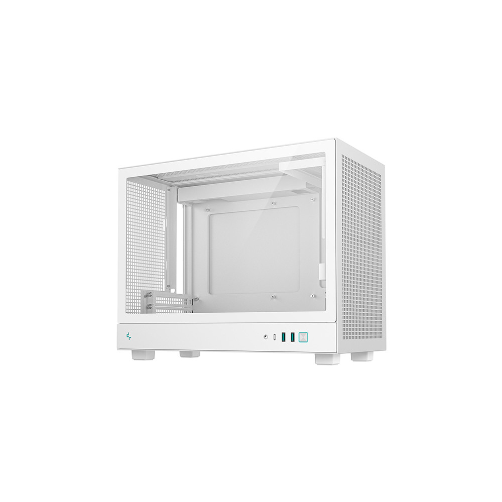 Produktbild för DeepCool CH160 PLUS WH - Micro-ATX - micro ATX