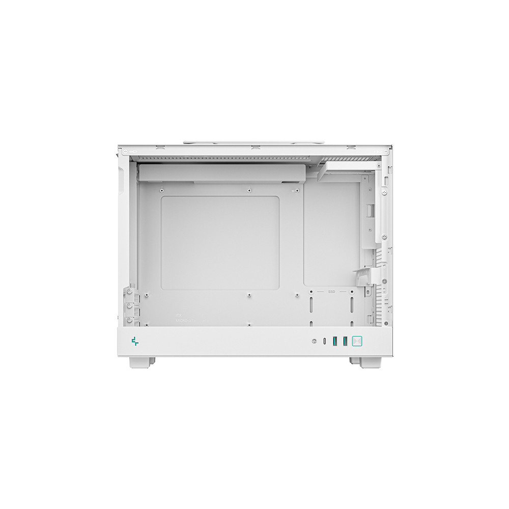 Produktbild för DeepCool CH160 PLUS WH - Micro-ATX - micro ATX