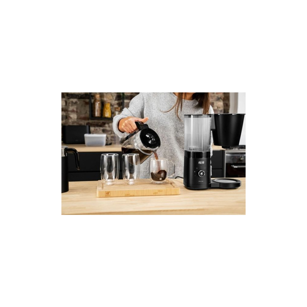 Produktbild för ZWILLING Enfinigy, Droppande kaffebryggare, 1,5 l, Malat kaf...