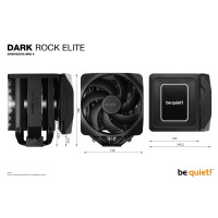 Produktbild för be quiet! Dark Rock Elite - processorkylare