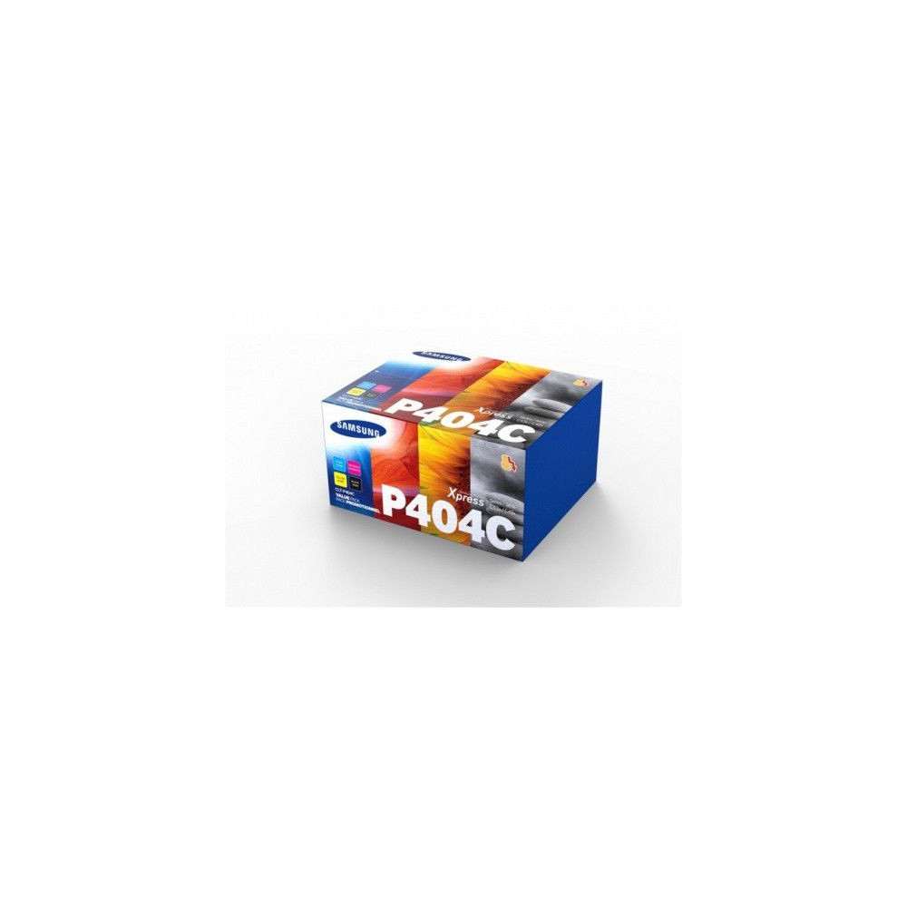 Produktbild för HP CLT-P404C - 4-pack - svart, gul, cyan, magenta - original - tonerkassett (SU365A)