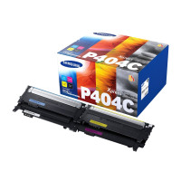 Produktbild för HP CLT-P404C - 4-pack - svart, gul, cyan, magenta - original - tonerkassett (SU365A)