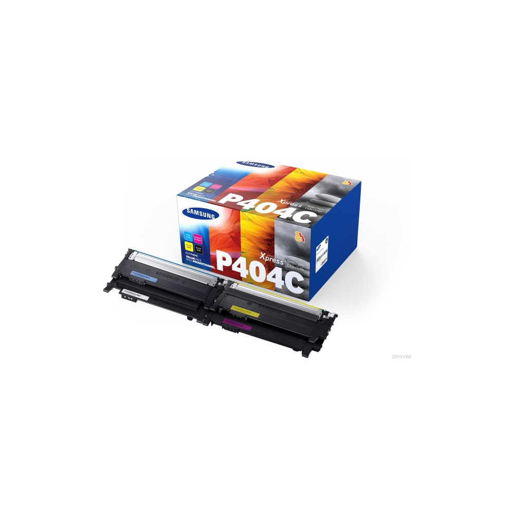 Produktbild för HP CLT-P404C - 4-pack - svart, gul, cyan, magenta - original - tonerkassett (SU365A)