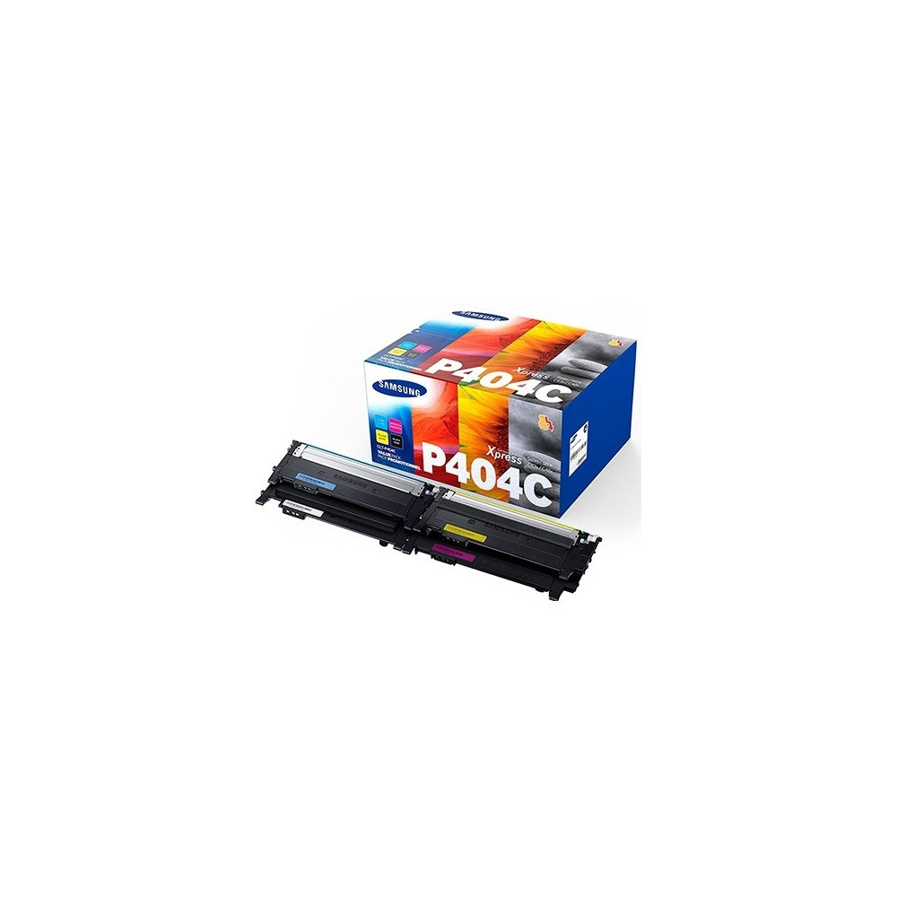 Produktbild för HP CLT-P404C - 4-pack - svart, gul, cyan, magenta - original - tonerkassett (SU365A)