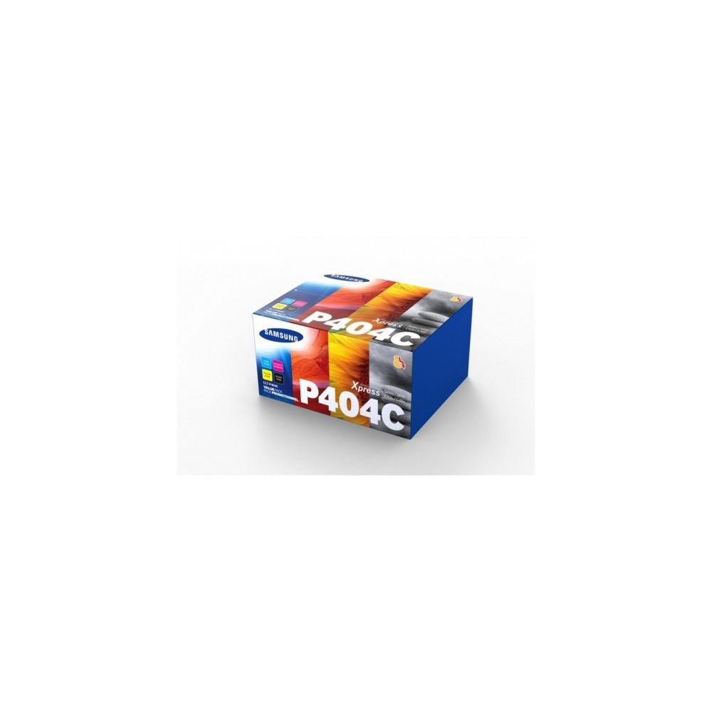 Produktbild för HP CLT-P404C - 4-pack - svart, gul, cyan, magenta - original - tonerkassett (SU365A)