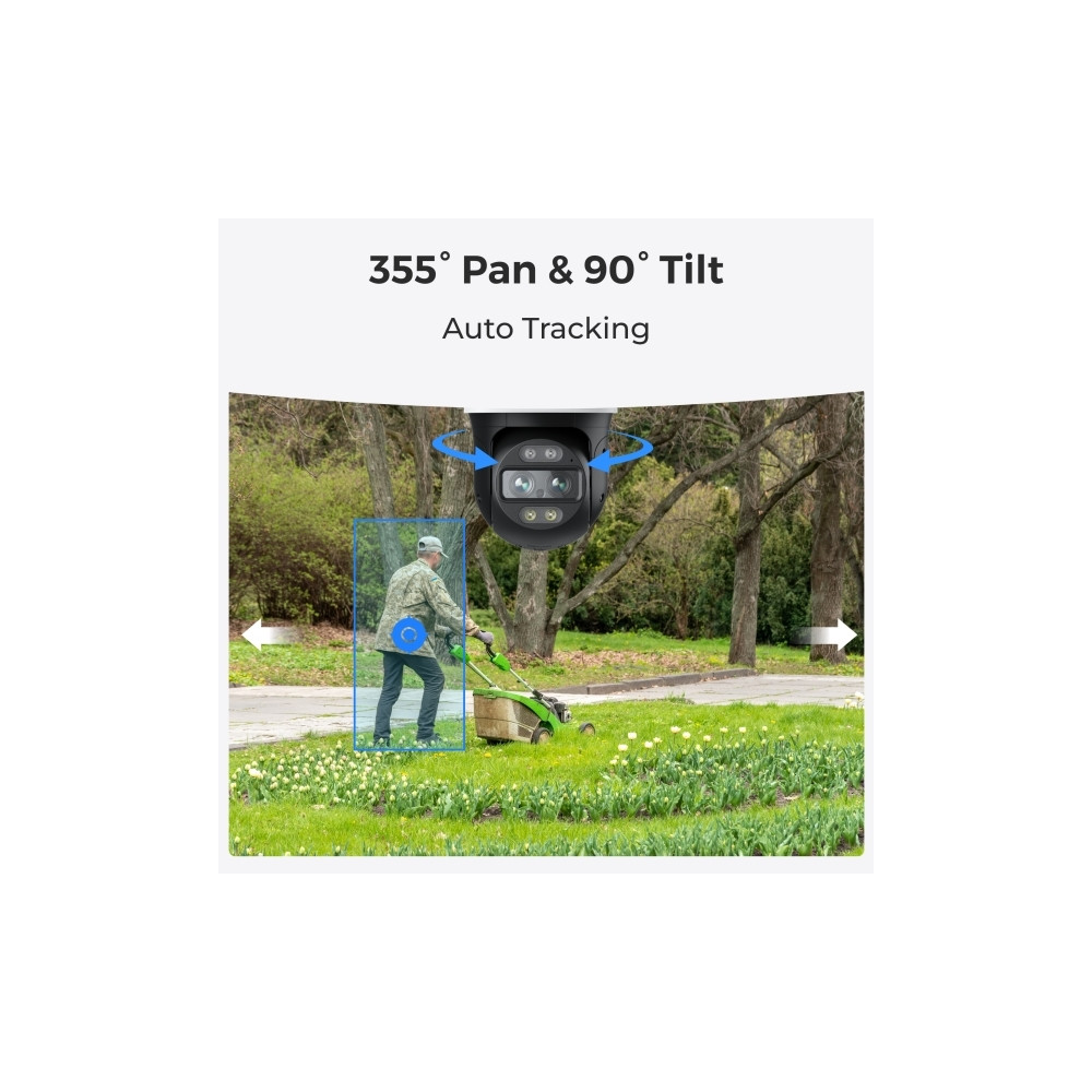 Produktbild för Reolink Trackmix Series W760 - nätverksövervakningskamera - torn