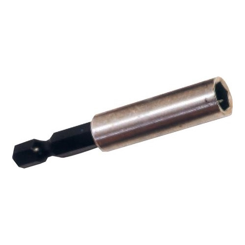 WARECO Tecos bitshållare rostfri 1/4"x150 mm med låsring och magnet