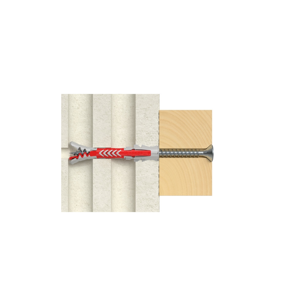 Produktbild för Fischer 537652, Väggplugg, Tegel, Betong, 80 mm, 1 cm, 9 cm,...