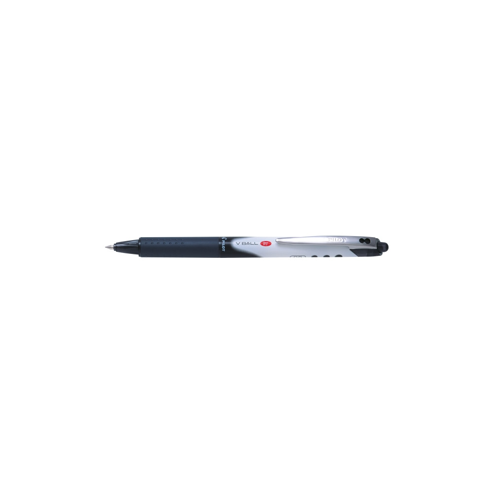 Produktbild för Rollerpenna, Pilot V-Ball Rt, refillbar, 0,5 mm, svart, 12-p...