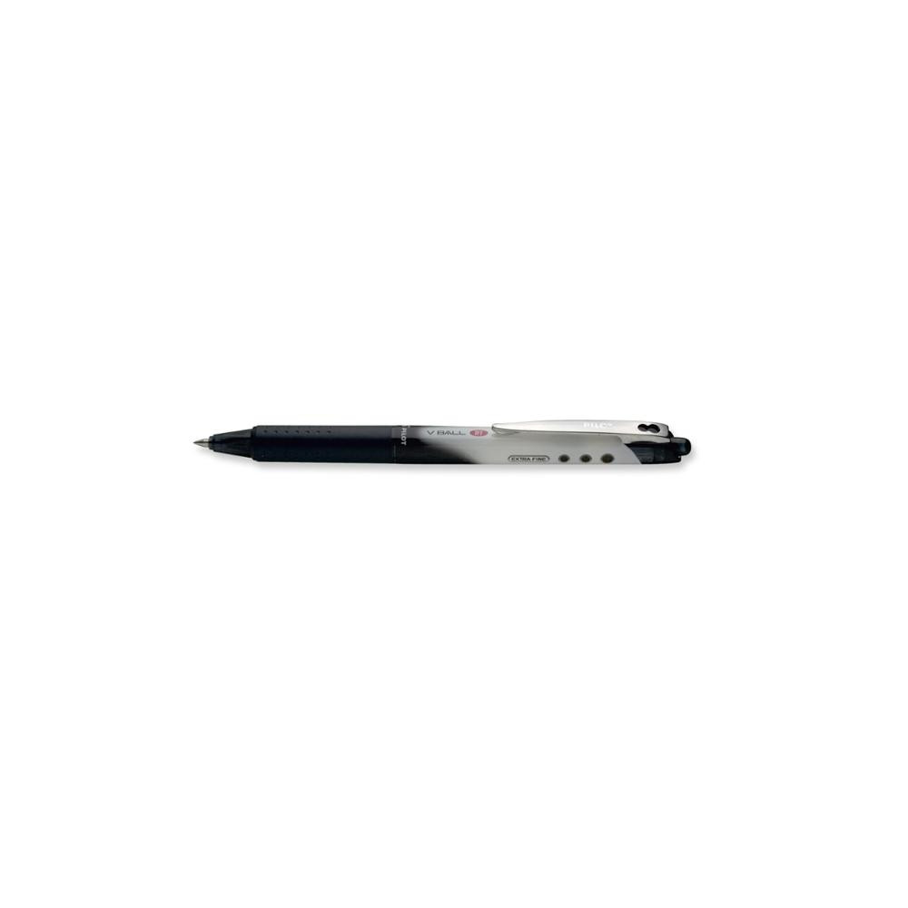 Produktbild för Rollerpenna, Pilot V-Ball Rt, refillbar, 0,5 mm, svart, 12-p...