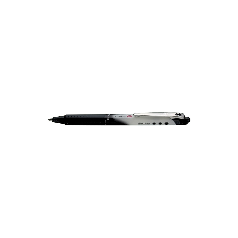 Produktbild för Rollerpenna, Pilot V-Ball Rt, refillbar, 0,5 mm, svart, 12-p...
