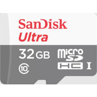 Produktbild för SanDisk Ultra - flash-minneskort - 32 GB - microSDHC UHS-I