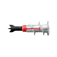 Produktbild för Fischer 545683, Väggplugg, Gipsskivor, 44 mm, 4 mm, 5 mm, 10...