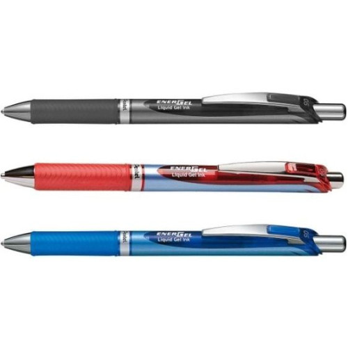 Pentel Gelpenn Pentel Energel BLN75, påfyllningsbar, 0,5 mm