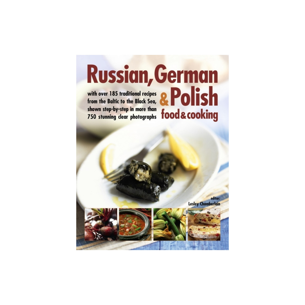 Produktbild för Russian, German & Polish Food & Cooking (häftad, eng)