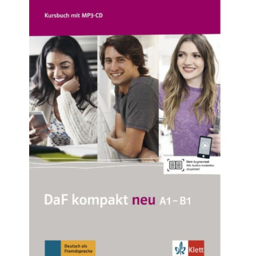 Klett (Ernst) Verlag,Stuttgart DaF kompakt neu A1-B1 - Deutsch als Fremdsprache fur Erwachsene - Kursbuch mit Audios (häftad, ger)
