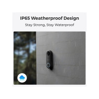 Produktbild för Reolink Video Doorbell PoE - smart dörrklocka
