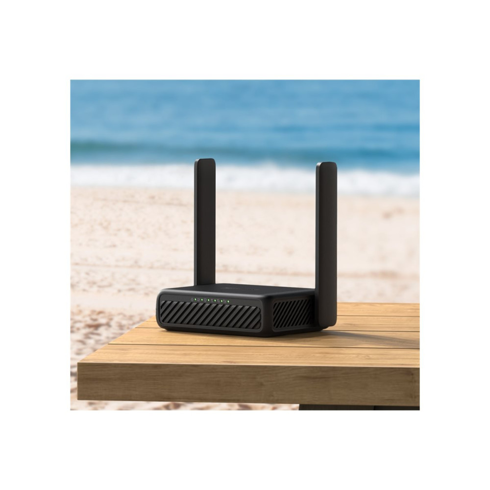 Produktbild för Mercusys MB113-4G V1 - trådlös router - WWAN - Wi-Fi - 4G, 3G - skrivbordsmodell