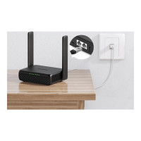 Produktbild för Mercusys MB113-4G V1 - trådlös router - WWAN - Wi-Fi - 4G, 3G - skrivbordsmodell