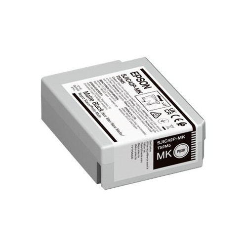 EPSON Epson SJIC42P-MK - mattsvart - original - bläckpatron