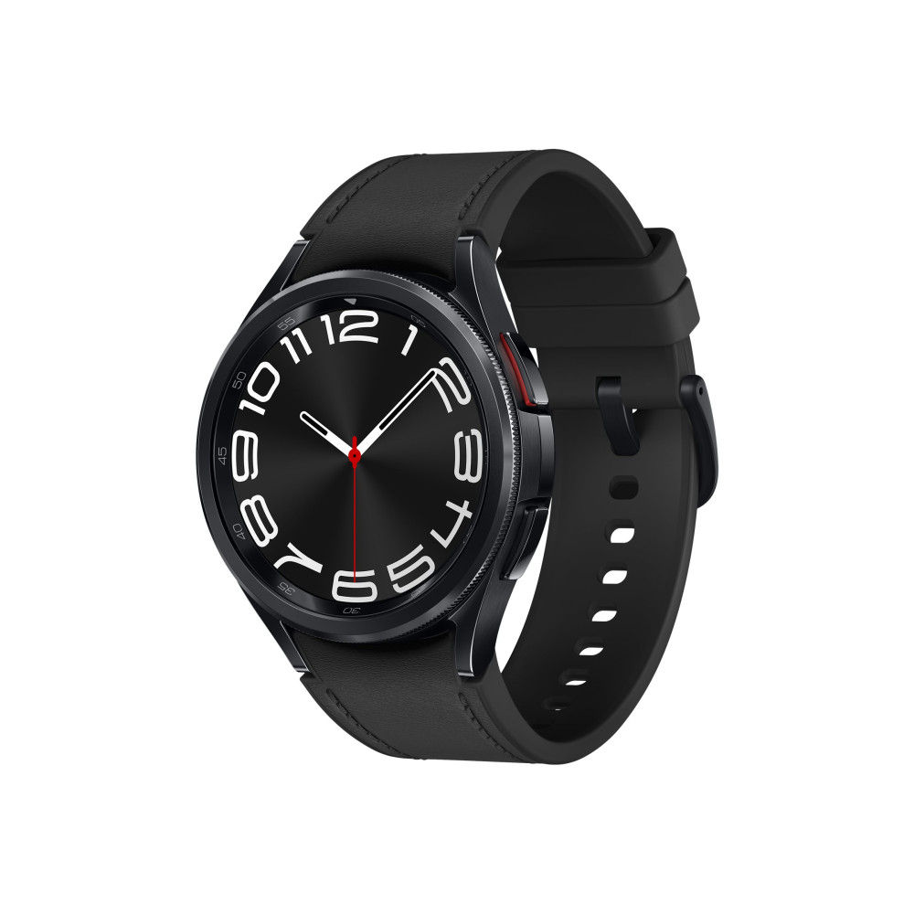 Produktbild för Samsung Galaxy Watch6 Classic smart klocka med band - svart - 16 GB - svart