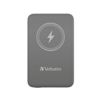 Produktbild för Verbatim Charge 'n' Go trådlös powerbank - magnetfäste - Li-pol - USB-C - 20 watt