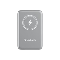 Produktbild för Verbatim Charge 'n' Go trådlös powerbank - magnetfäste - Li-pol - USB-C - 20 watt