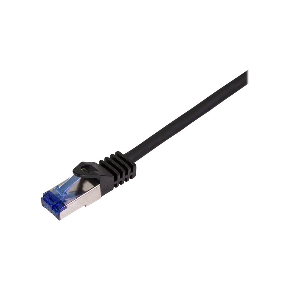 Produktbild för LogiLink Professional Ultraflex - patch-kabel - 3 m - svart, RAL 9011