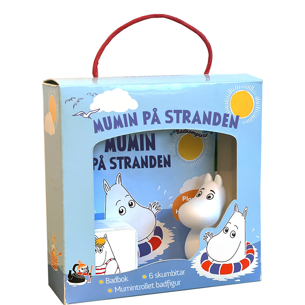Produktbild för Mumin på stranden (häftad)