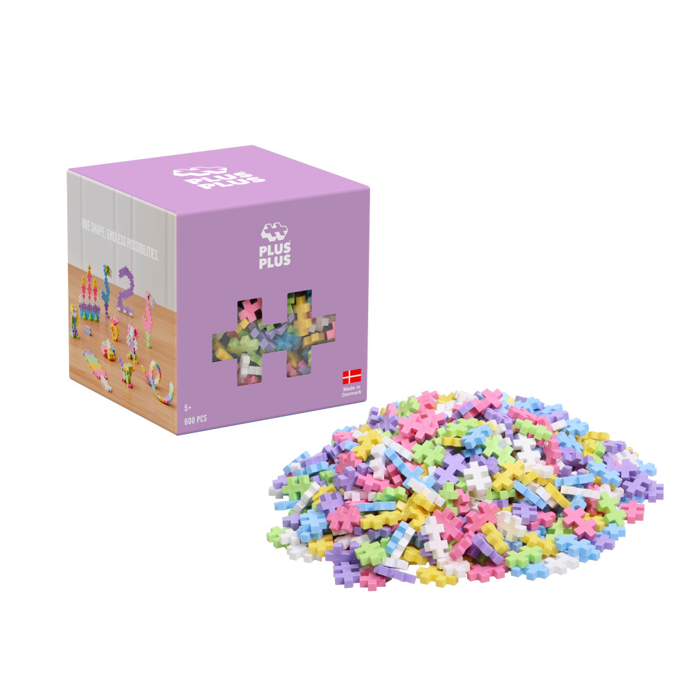 Produktbild för Plus-Plus Pastel / 600 bitar