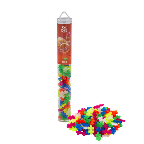 Plus-Plus Plus-Plus Neon Mix / 100 bitar rör