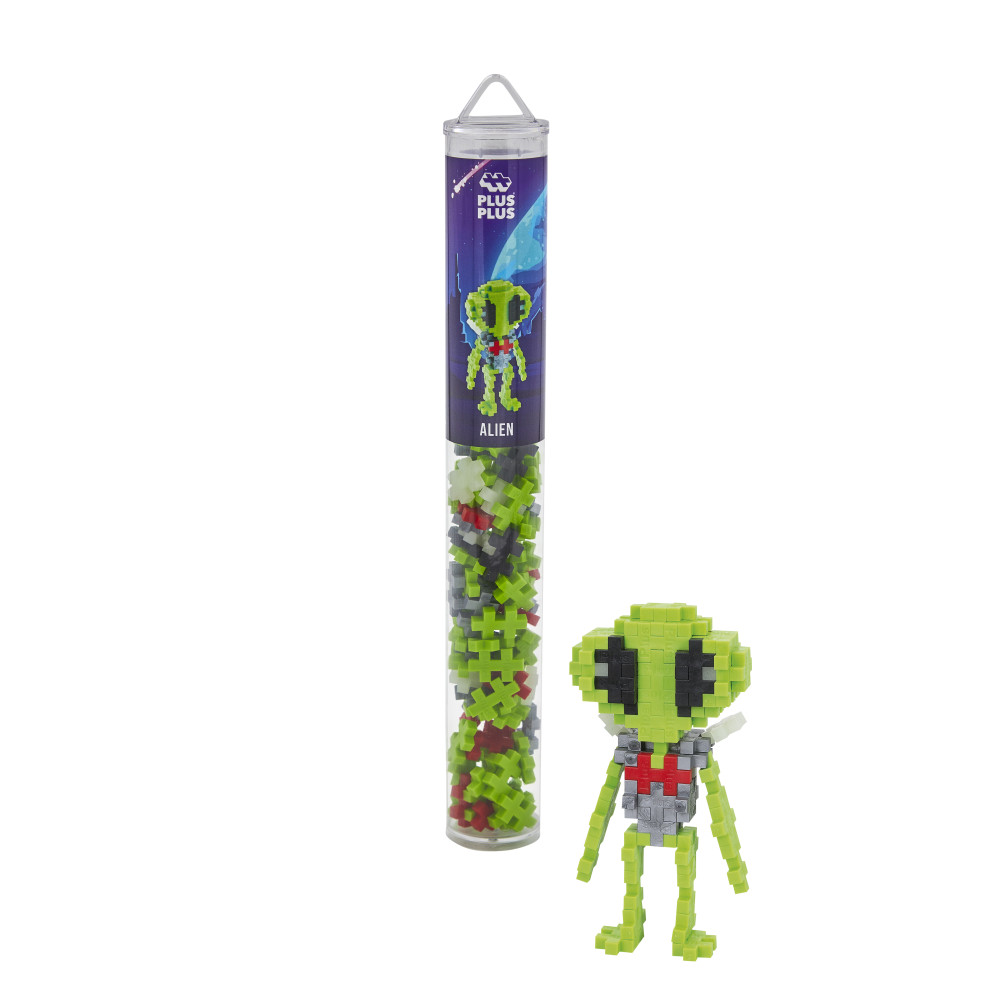 Produktbild för Plus-Plus Alien / 100 bitar rör