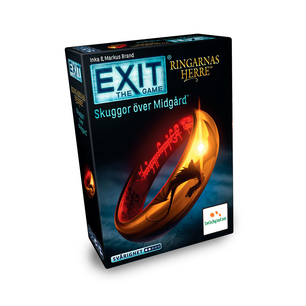 Produktbild för Exit: Lord of the Rings - Skuggor över Midgård