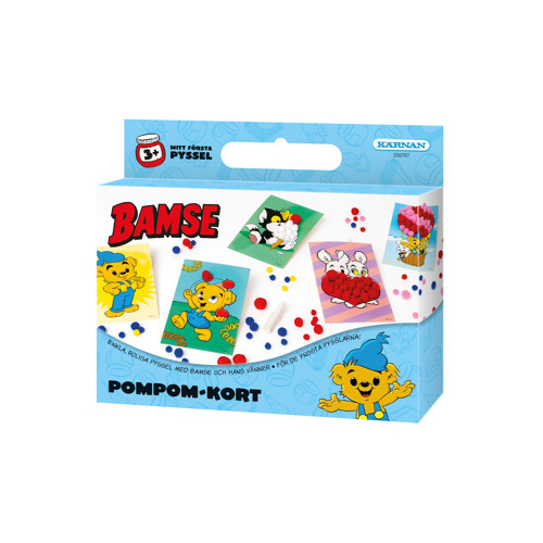 Egmont Kärnan Kul att Skapa Bamse Pompompyssel