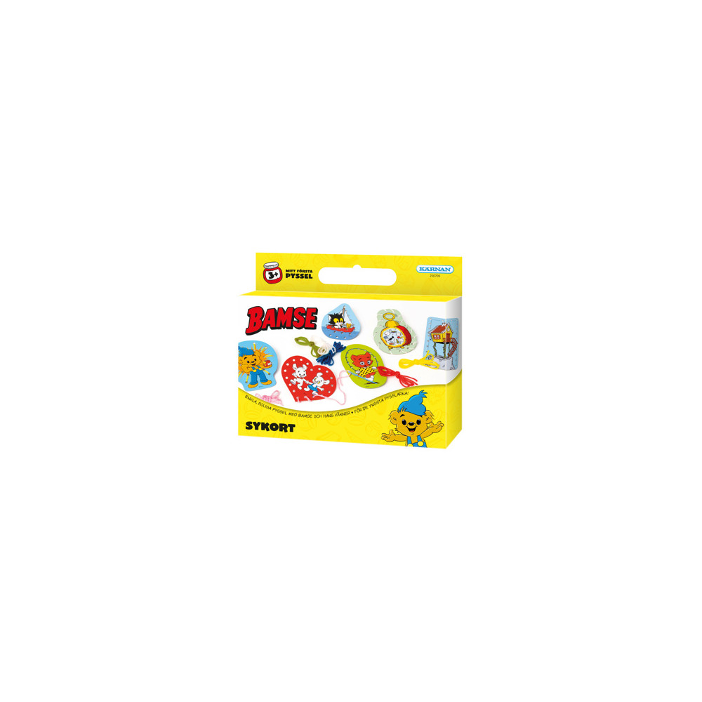 Produktbild för Kul att Skapa Bamse Sykort