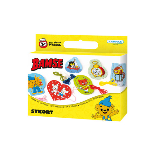 Egmont Kärnan Kul att Skapa Bamse Sykort