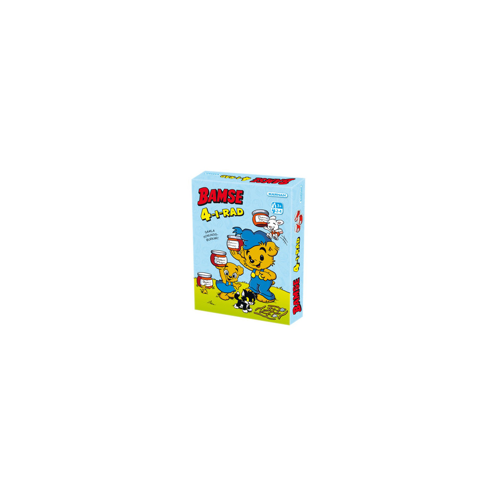 Produktbild för Bamse 4 i rad