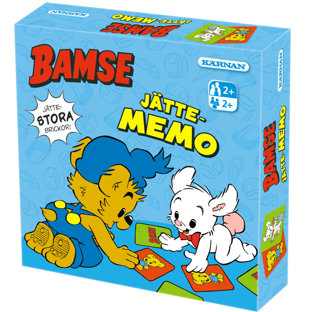 Produktbild för JätteMemo Bamse