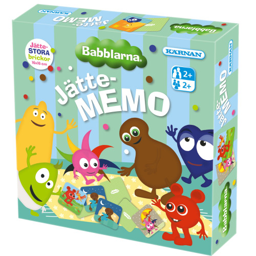 Egmont Kärnan Jättememo Babblarna