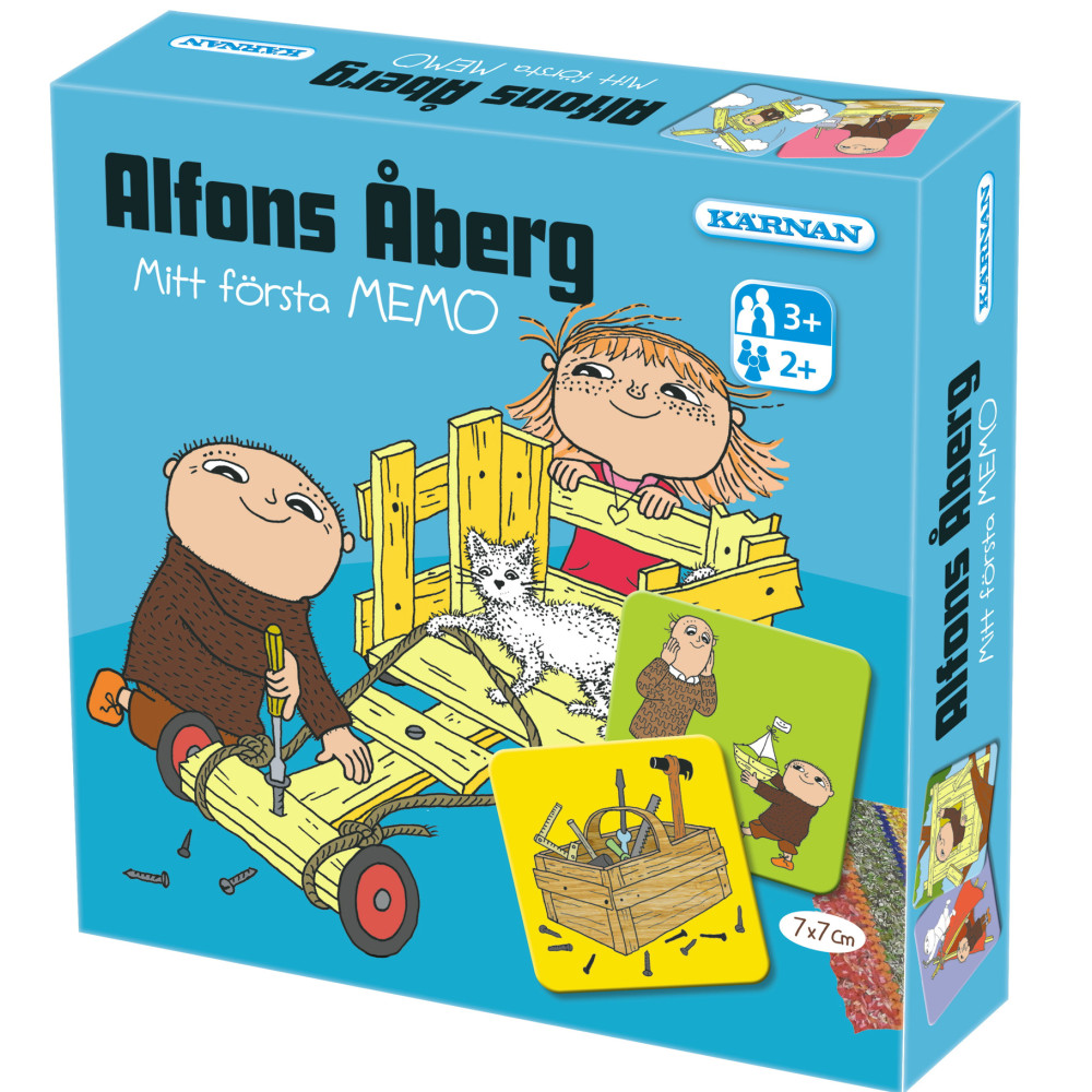 Produktbild för Mitt första Memo Alfons Åberg