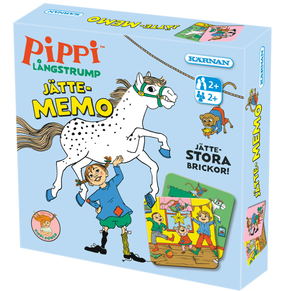 Produktbild för JätteMemo Pippi Långstrump