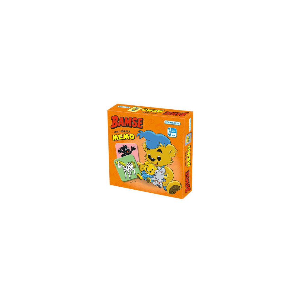 Produktbild för Mitt första Memo Bamse