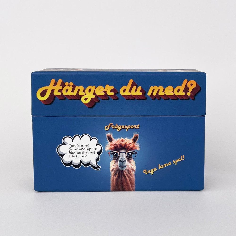 Produktbild för Hänger du med? Frågesport