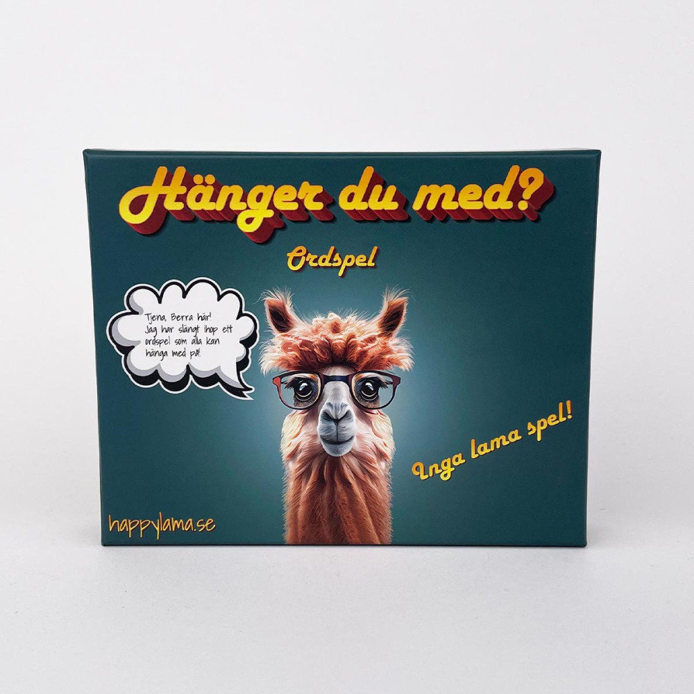 Produktbild för Hänger du med? Ordspel