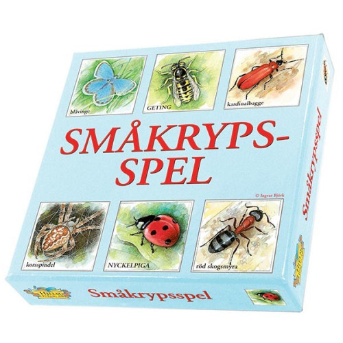 Hjelm förlag Memo Småkrypsspel