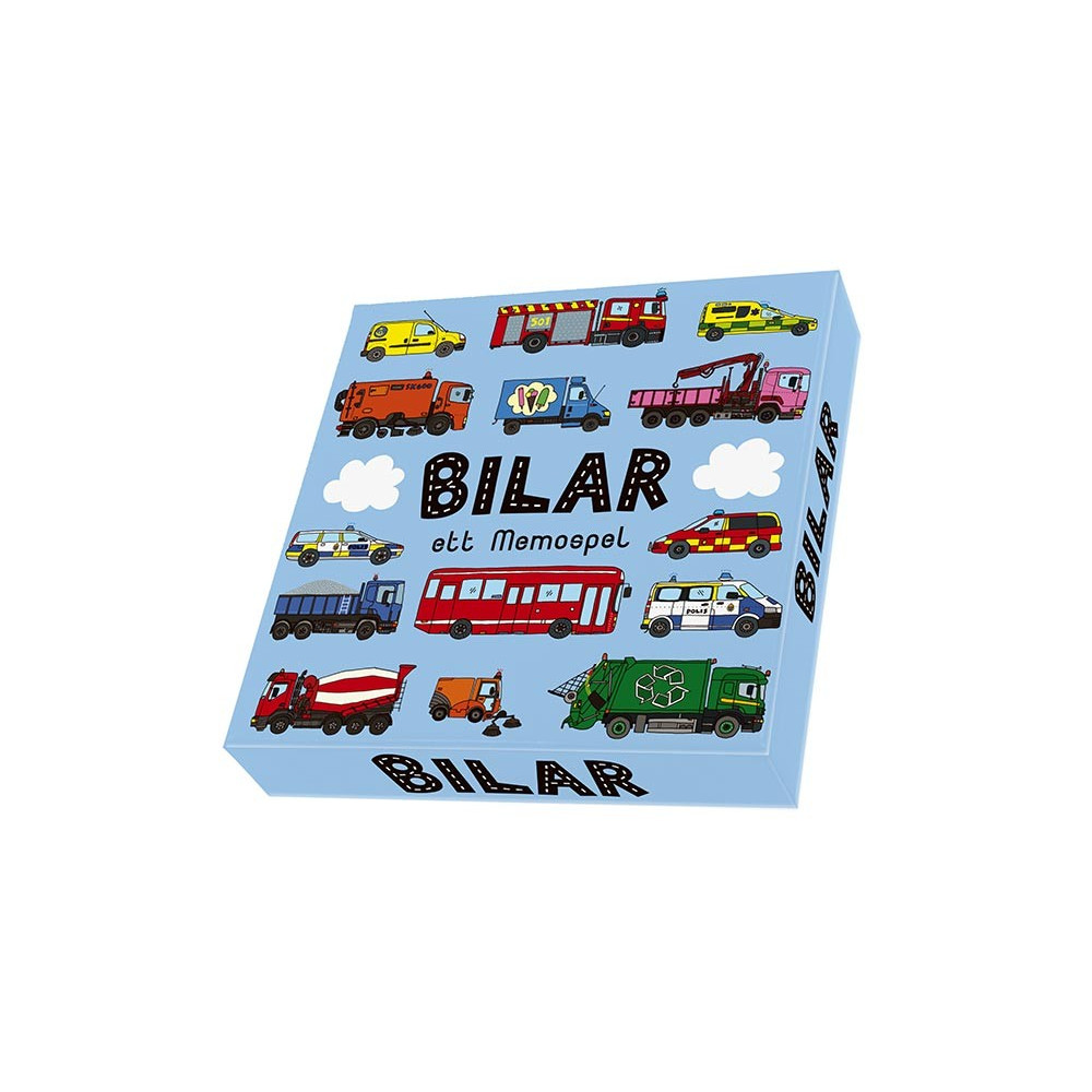 Produktbild för Bilar ett Memospel (bok)